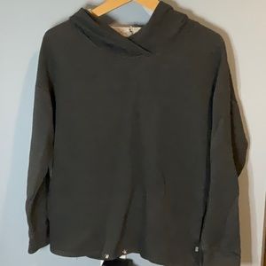 Grayish black thin hoodie womens size xs